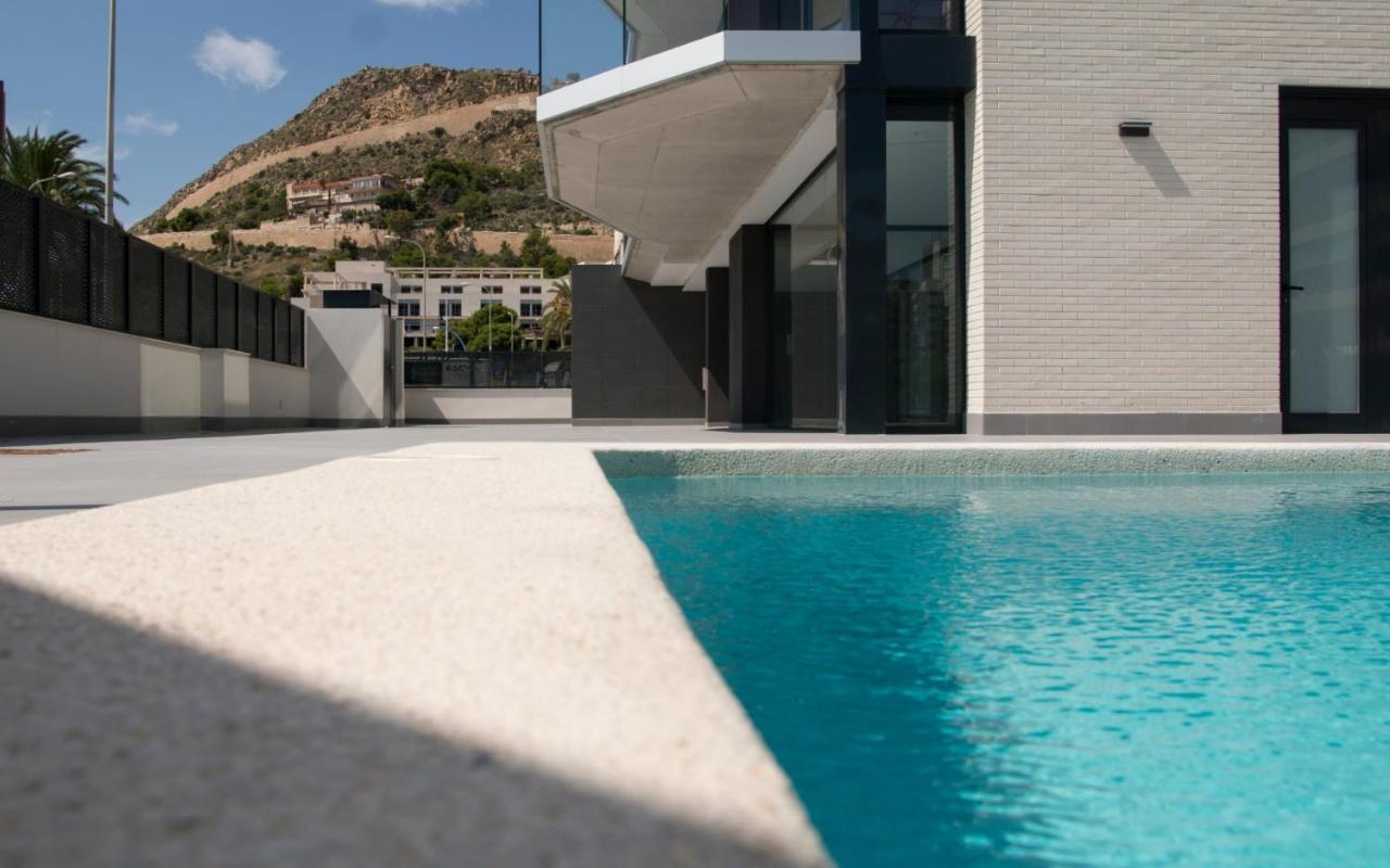 Appartamento Modern Sea Front Sea Water Alicante Esterno foto