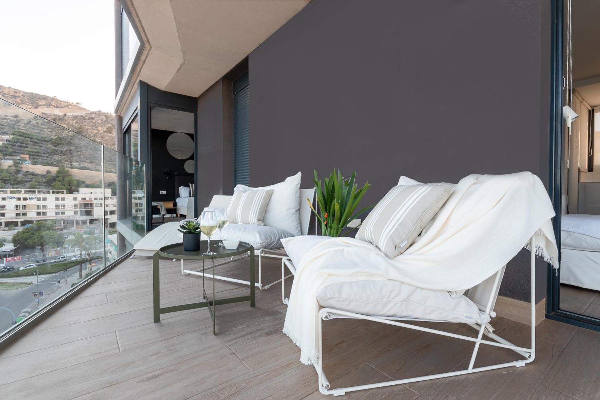 Appartamento Modern Sea Front Sea Water Alicante Esterno foto